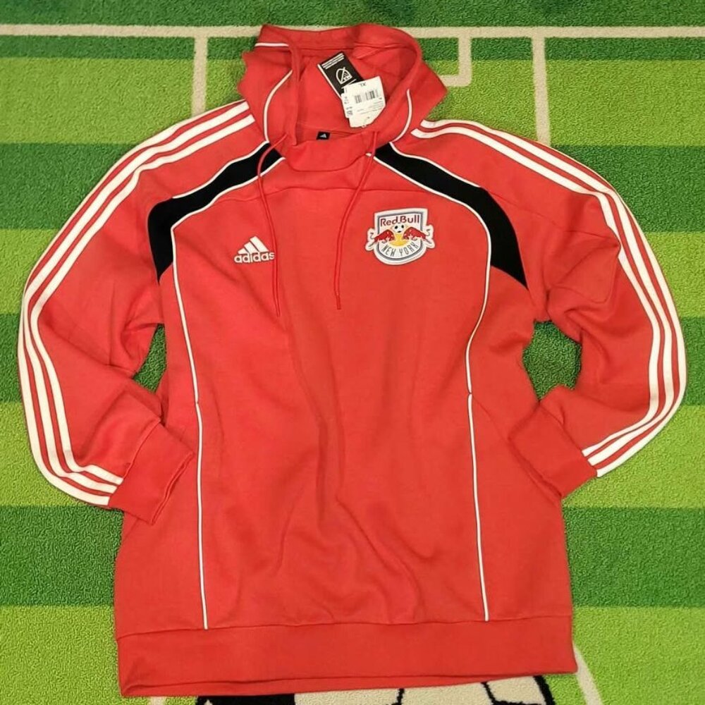 NY Red Bulls adidas Sportswear Pullover Hoodie